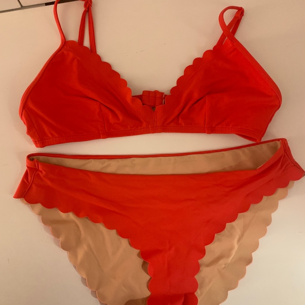 Top and Bottom Bikini worn very few times